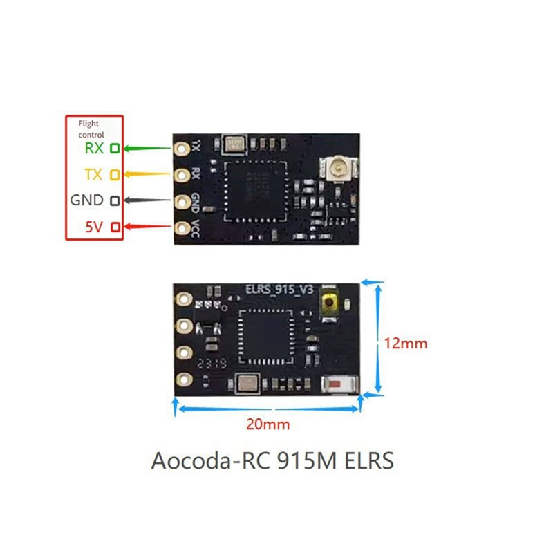 B27B 915MHZ Expresslrs Receive - огляд і ціна Drone Racing Antenna