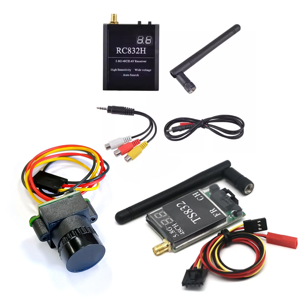 TS832 Receiver +RC832 +1000TVL - огляд і ціна Drone Racing Motor