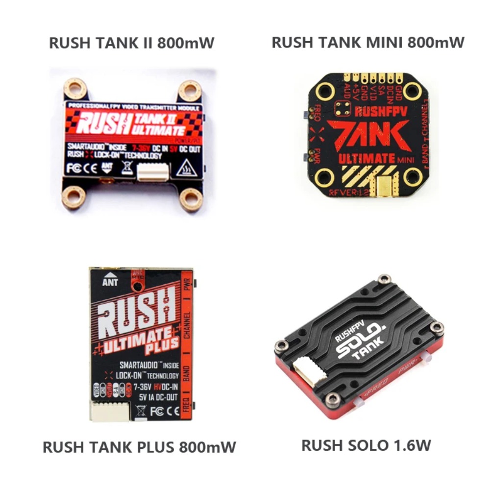 RUSH TANK Ultimate II/Mini/PLU - огляд і ціна Drone Racing Antenna
